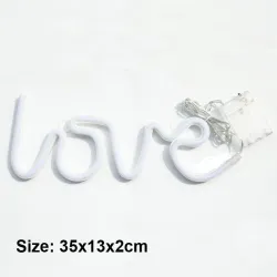 LED nachtlampje - neonlamp - USB - LOVE lettersVerlichting