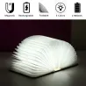 3D Nachtlicht in Buchform - faltbar - magnetisch - LED - USB - 5V