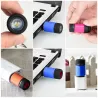 Mini torch flashlight - LED - USB - rechargeable - waterproof - with keychain