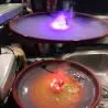 Ultrasonic fog maker - for water pond / fountain / air humidifier - color changing LED light - 24V