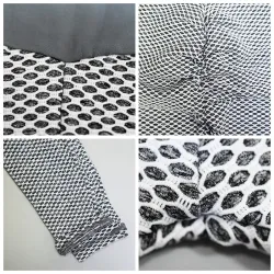 PantalonesKnitted fishnet leggings - high waist - slim - quick drying