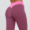 Sexy Push Up Leggings - Netzmuster - hohe Taille - schnell trocknend