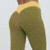 Sexy Push Up Leggings - Netzmuster - hohe Taille - schnell trocknend