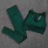 Elastischer Push-Up BH / Leggings - Nahtlos - Hohe Taille - 2er Set