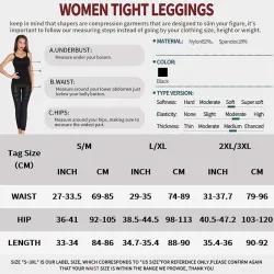 Thigh / stomach / legs slimming tights - compression leggings - anti-cellulite - high waisted