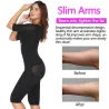 Body wyszczuplające - ramiona / talia / uda - modelowanie całego ciała - z zamkiemKombinezony