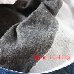 Warm leggings - slimming pants - with fleece lining / pockets