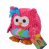 Plüsch Schulrucksack - rosa Eule