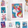 Diamant schilderen op nummer - hert / eenhoorn / uil - kinderkunstambachtenEducatief