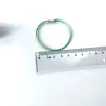 Durable stainless steel wire keychain -  ring connector - hanging cable - 5/10 pieces