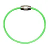 Durable stainless steel wire keychain -  ring connector - hanging cable - 5/10 pieces