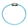 llaveroDurable stainless steel wire keychain -  ring connector - hanging cable - 5/10 pieces