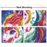 5D Diamantmalerei - Mosaik - Einhorn / Katze / Eule - pädagogisches Kunsthandwerk
