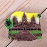 Turystyczne magnesy 3D na lodówkę - Bhutan / Wietnam / Laos / Birma / Nepal / KambodżaMagnesy na lodówkę