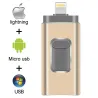 3 in 1 pendrive - USB Flash Drive - 3.0 - OTG - for iPhone / Android / Tablet / PC