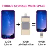 3 in 1 pendrive - USB Flash Drive - 3.0 - OTG - voor iPhone / Android / Tablet / PCUSB geheugen