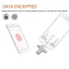 Pamięć flash 4 w 1 - micro USB / type-C / OTG - pendrive - 16GB / 32GB / 64GB / 128GBPamięć USB