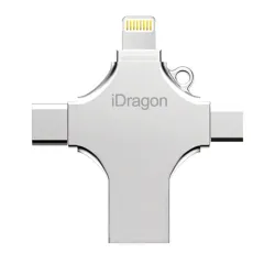 Pamięć flash 4 w 1 - micro USB / type-C / OTG - pendrive - 16GB / 32GB / 64GB / 128GBPamięć USB