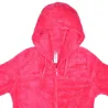 Einteiliger Pyjama - flauschiger Fleece-warmer Overall - mit Kapuze / Reißverschluss