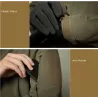 Thermische jas - met capuchon / zakken / ritsen - winddicht / waterdichtJassen