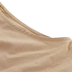 Vintage Leinen Jumpsuit - Schnürriemen - locker - weites Bein