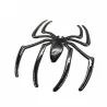 3D spider - car sticker - chrome
