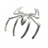 3D Spider - Autoaufkleber - Chrom