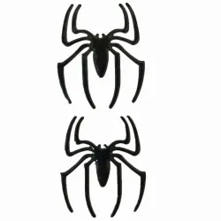 PegatinasAraña 3D - etiqueta engomada del coche - cromo