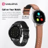 SANLEPUS - Smart Watch - Herzfrequenz - Telefonate - Training - wasserdicht - Bluetooth - Android / IOS