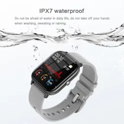 LIGE P8 - Smart Watch - Bluetooth - waterdicht - LED - Android / IOS - unisexHorloges