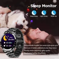 LIGE - Smart Watch - Bluetooth - Herzfrequenzmessung - Musiksteuerung - wasserdicht
