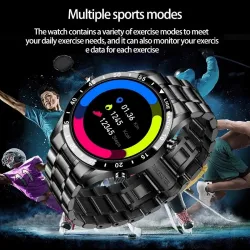 RelojesLIGE 2021 smartwatch - bluetooth - sport watch for men - heart rate monitoring - music control - waterproof