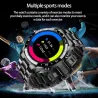 LIGE - Smart Watch - Bluetooth - monitorowanie tętna - sterowanie muzyką - wodoodpornyZegarki