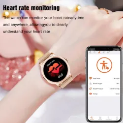 Inteligentny Smart Watch - tętno - ciśnienie krwi - wodoodporny - Android / IOSZegarki