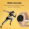 Inteligentny Smart Watch - tętno - ciśnienie krwi - wodoodporny - Android / IOSZegarki