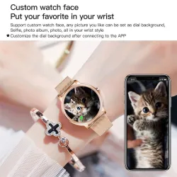 Inteligentny Smart Watch - tętno - ciśnienie krwi - wodoodporny - Android / IOSZegarki