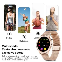 Inteligentny Smart Watch - tętno - ciśnienie krwi - wodoodporny - Android / IOSZegarki