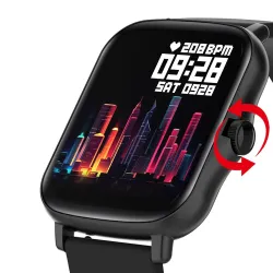 COLMI P8 Plus - 1,69 cala Smart Watch - GTS 2 - pełny dotyk - fitness tracker - monitorowanie snu - połączenia - wodoodpornyW...