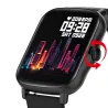 COLMI P8 Plus - 1,69 cala Smart Watch - GTS 2 - pełny dotyk - fitness tracker - monitorowanie snu - połączenia - wodoodpornyW...