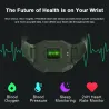 KOSPET ROCK - Smart Watch - Bluetooth - Android / IOS - wodoodporny - fitness tracker - ciśnieniomierzInteligentne zużycie
