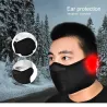 Maschera per moto - passamontagna caldo con protezione per le orecchie