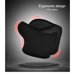 Masque facial de moto - cagoule chaude avec protection des oreilles