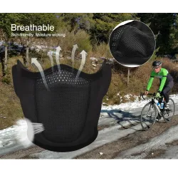 Masque facial de moto - cagoule chaude avec protection des oreilles