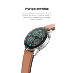 SANLEPUS - Smart Watch - Herzfrequenz - Telefonate - Training - wasserdicht - Bluetooth - Android / IOS