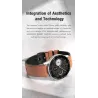 SANLEPUS - Smart Watch - Herzfrequenz - Telefonate - Training - wasserdicht - Bluetooth - Android / IOS