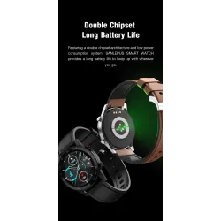 SANLEPUS - Smart Watch - Herzfrequenz - Telefonate - Training - wasserdicht - Bluetooth - Android / IOS