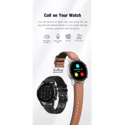 SANLEPUS - Smart Watch - Herzfrequenz - Telefonate - Training - wasserdicht - Bluetooth - Android / IOS