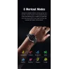SANLEPUS - Smart Watch - Herzfrequenz - Telefonate - Training - wasserdicht - Bluetooth - Android / IOS