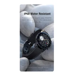 SANLEPUS - Smart Watch - Herzfrequenz - Telefonate - Training - wasserdicht - Bluetooth - Android / IOS