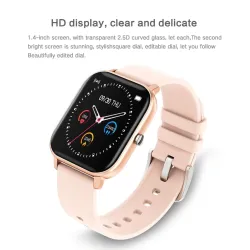 LIGE P8 - Smart Watch - Bluetooth - wodoodporny - LED - Android / IOS - unisexZegarki